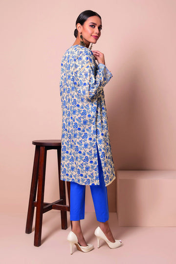 J22124 Blue Khaadi Online Spring Summer 2022